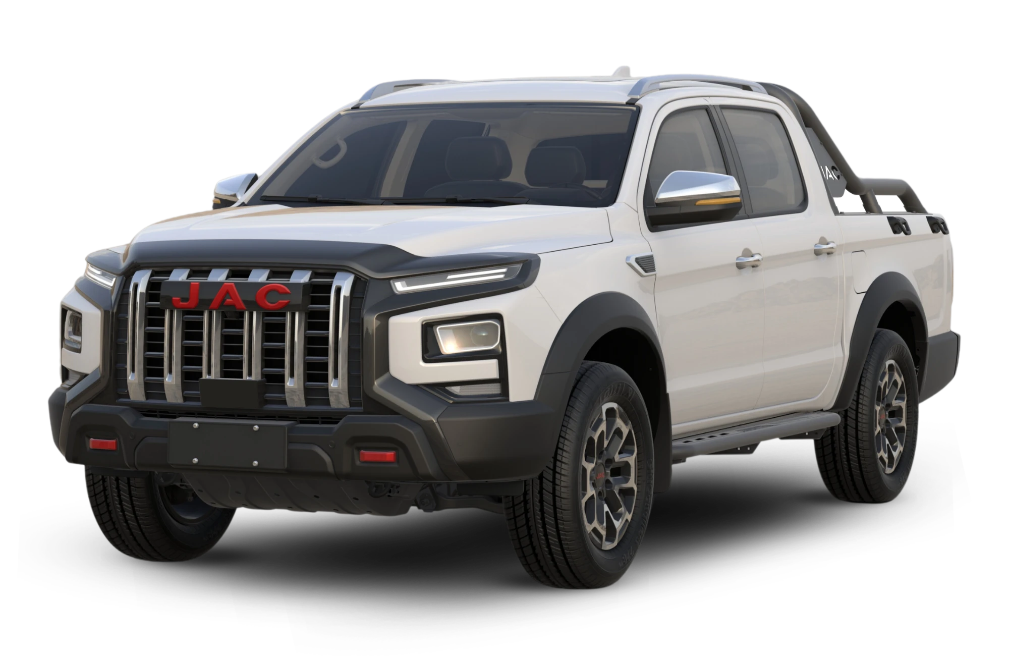 JAC T9 - Colour - White JAC X200 Double Cab